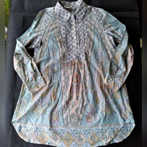 Soft Surroundings Tabitha tunic, size M